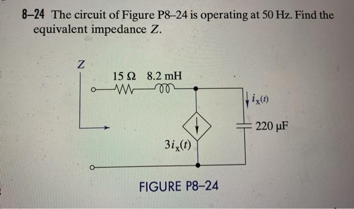 Solved The Circuit Of Figure P Is Operating At Chegg