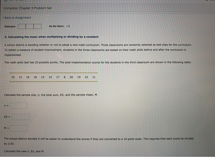 Solved Complete Chapter 3 Problem Set