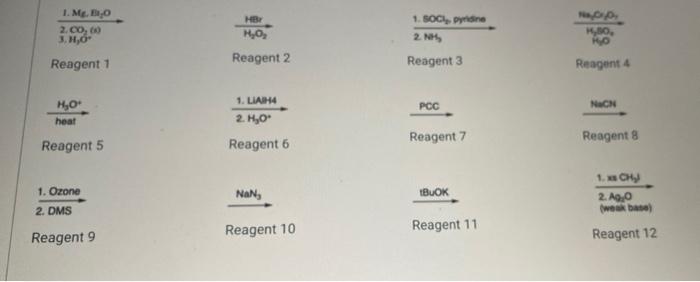 Solved The Following Reaction Is Possible Using A Step Chegg