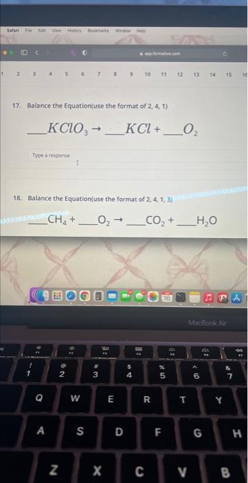 Solved Al Br Albr Balance The Equation Use The Format Chegg