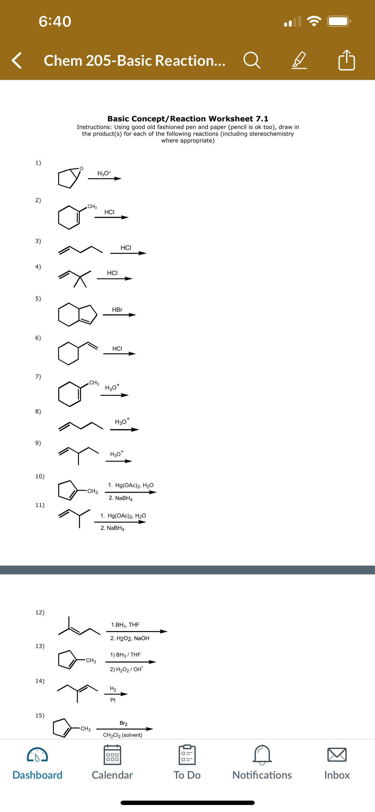 Solved Chem Basic Reaction Basic Concept Reaction Chegg