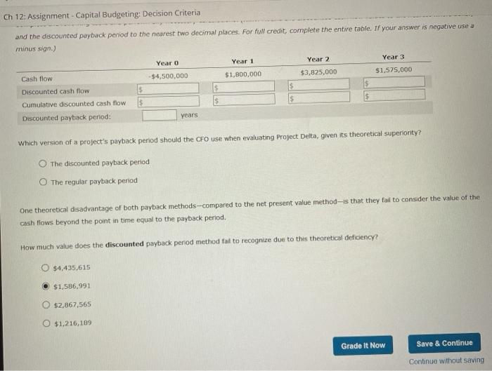 Solved Attempts Average The Payback Period The Chegg