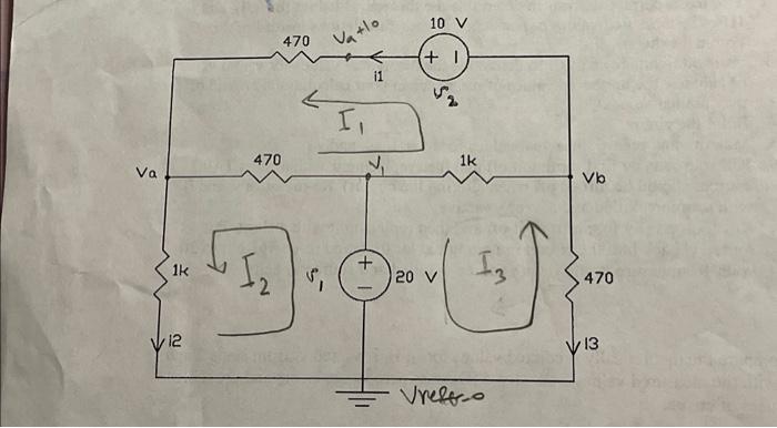 Solved Please Use Mesh Current Analysis To Find I I I Chegg