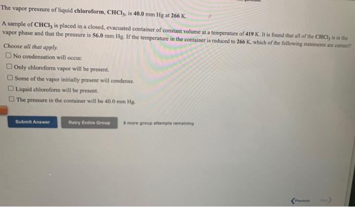 Solved D The Normal Boiling Point Of Liquid Octane Is Chegg