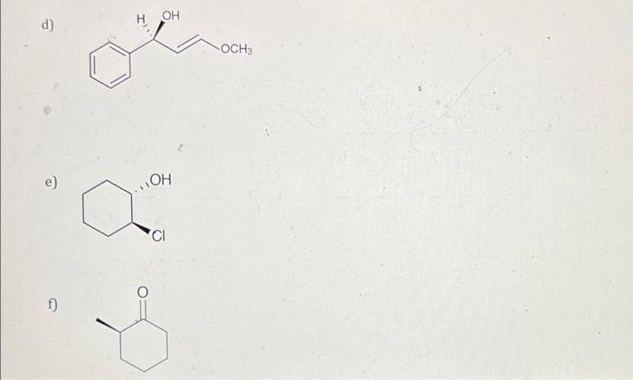 Solved 1 Identify The Configuration Of Each Chiral Center Chegg