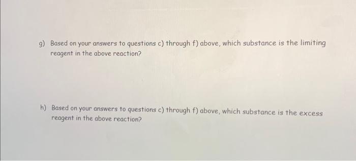 Solved In The Reaction Below Aluminum Metal Reacts With Chegg