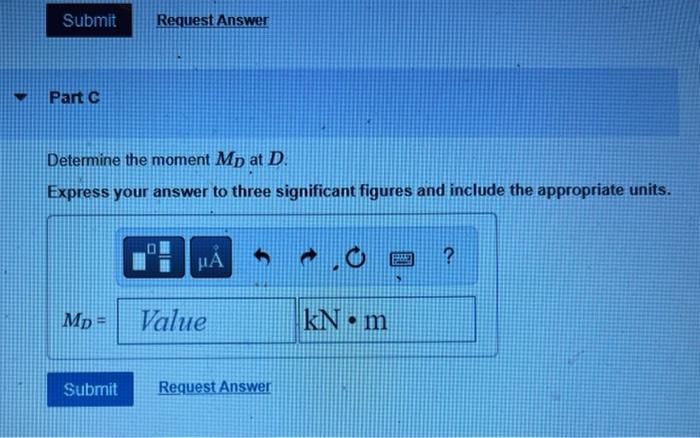 Solved Determine The Components Of Reaction At D Take That Chegg