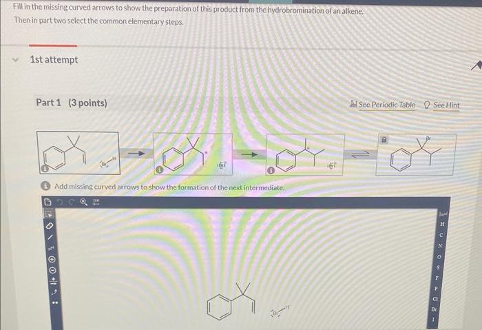 Solved Fill In The Missing Curved Arrows To Show The Chegg