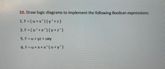 Solved Draw Logic Diagrams To Implement The Following Chegg