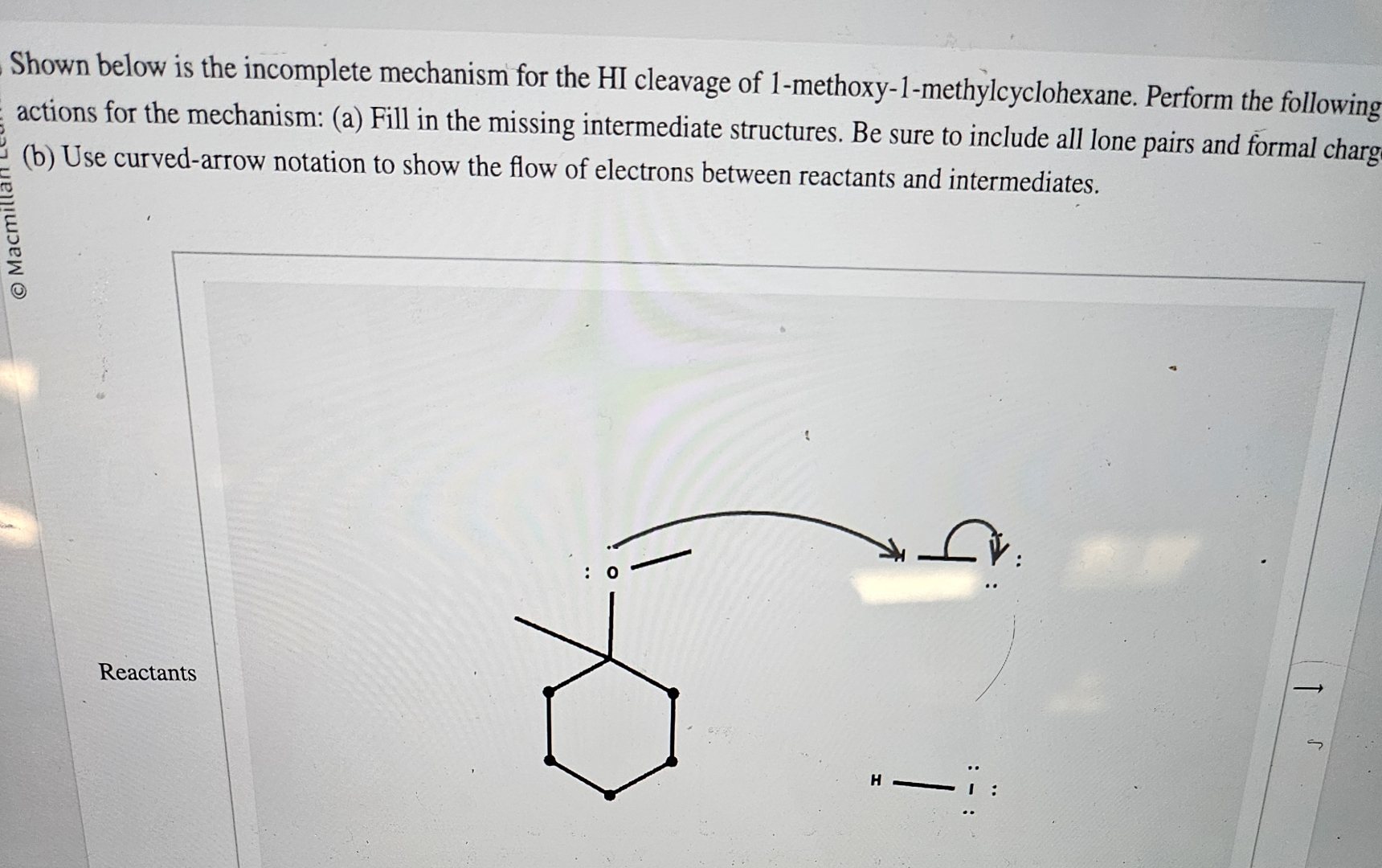 Solved Shown Below Is The Incomplete Mechanism For The HI Chegg