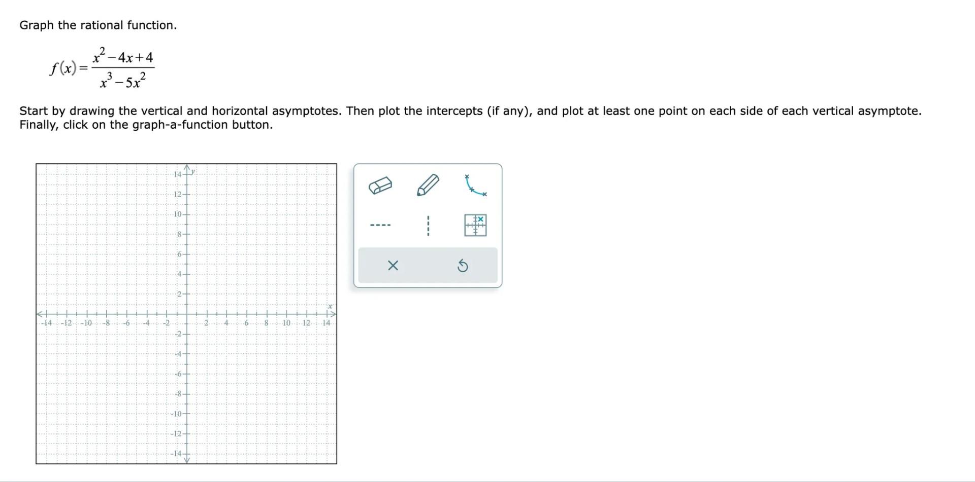 Solved Graph The Rational Function F X X X X X Start Chegg