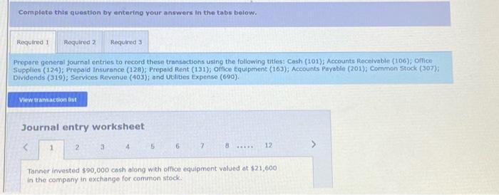 Problem 2 1A Algo Preparing And Posting Journal Chegg