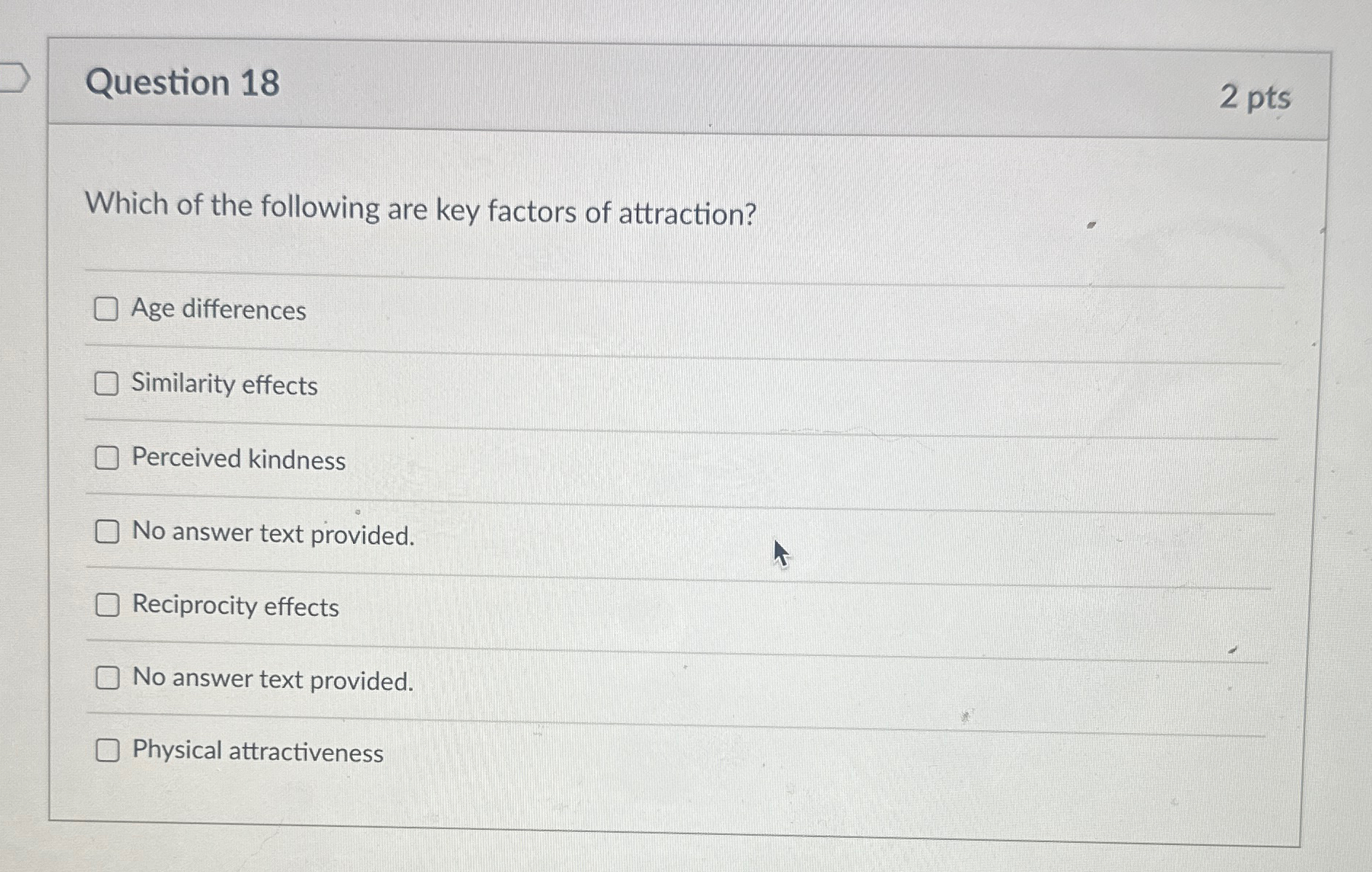 Solved Question Ptswhich Of The Following Are Key Chegg