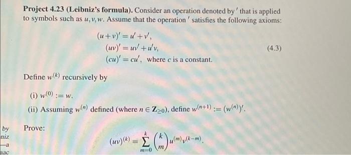 Solved Project Leibniz S Formula Consider An Chegg