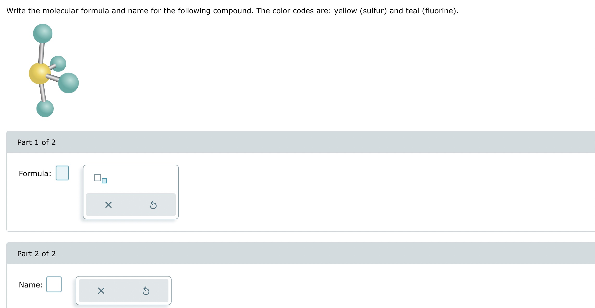 Solved Write The Molecular Formula And Name For The Chegg