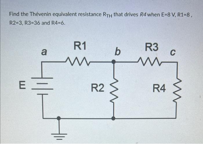 Solved Find the Thévenin equivalent resistance RTH that Chegg