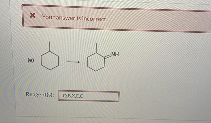 Solved Select The Reagent S That Would Efficiently Convert Chegg