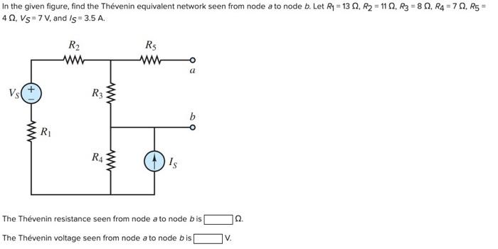 Solved In the given figure find the Thévenin equivalent Chegg