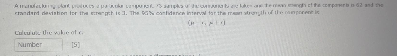 Solved A Manufacturing Plant Produces A Particular Chegg