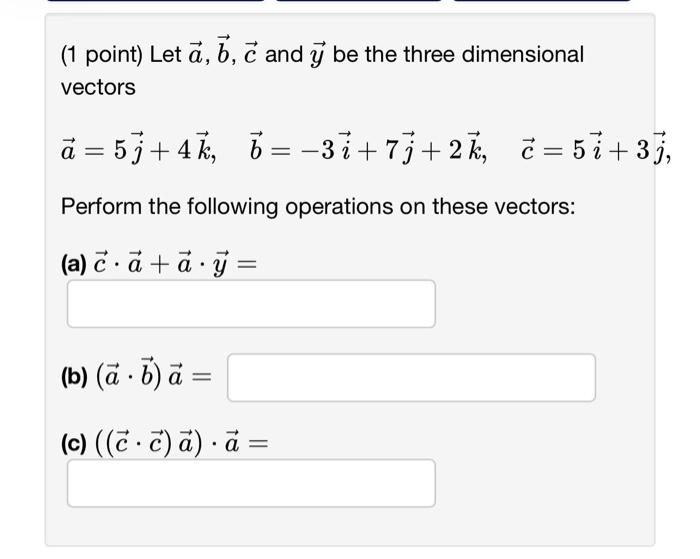 Solved Point For Each Of The Following Perform The Chegg