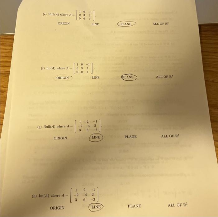 Solved All Of The Following Subsets Of R Are Subspaces Chegg