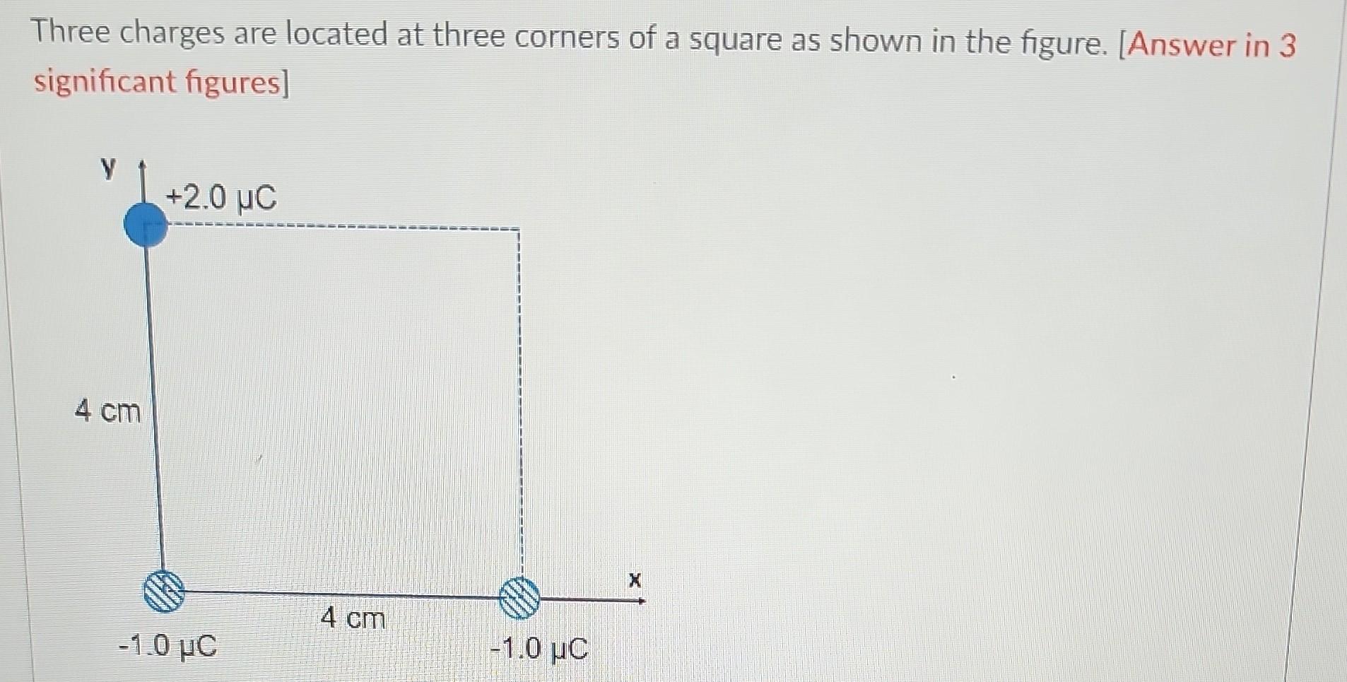 Solved What Is The Net Electric Field Magnitude And Chegg