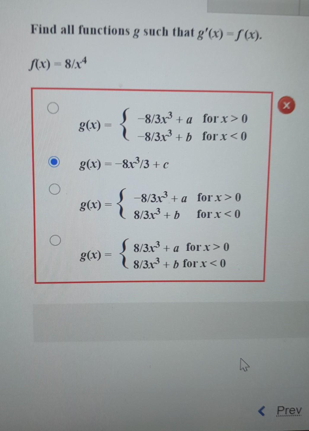 Solved Find All Functions G Such That G X F X F X Chegg