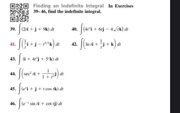 Solved Finding An Indefinite Integral In Exercises Chegg