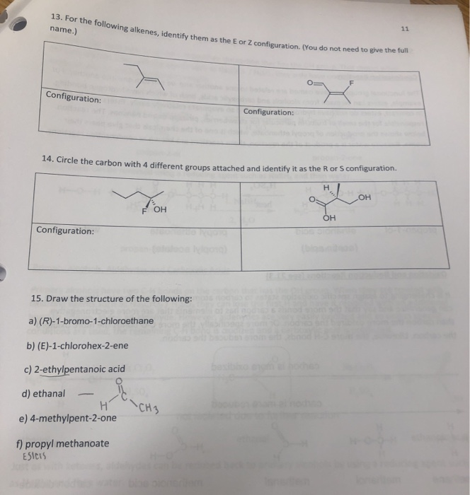 Solved Ortak Nomenclature Problems Func Group Func Group Chegg