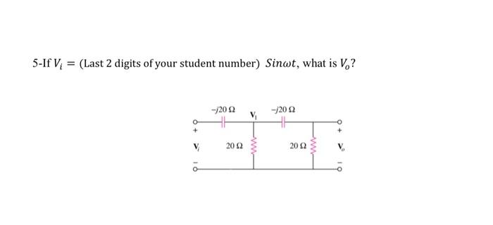 Solved Use Phasor Impedance Capasitance Kvl Kcl To Solve Chegg