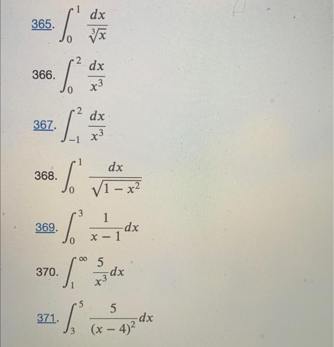 Solved Determine Whether The Improper Integrals Converge Or Chegg