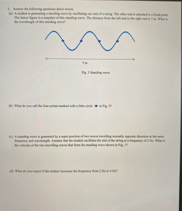 Properties Of Waves Escience Answers