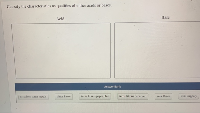 Solved Classify The Characteristics As Qualities Of Either Chegg