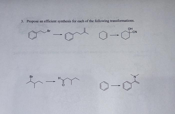 Solved 3 Propose An Efficient Synthesis For Each Of The Chegg