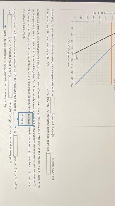 Solved Deviating From The Collusive Outcone Stargell And Chegg