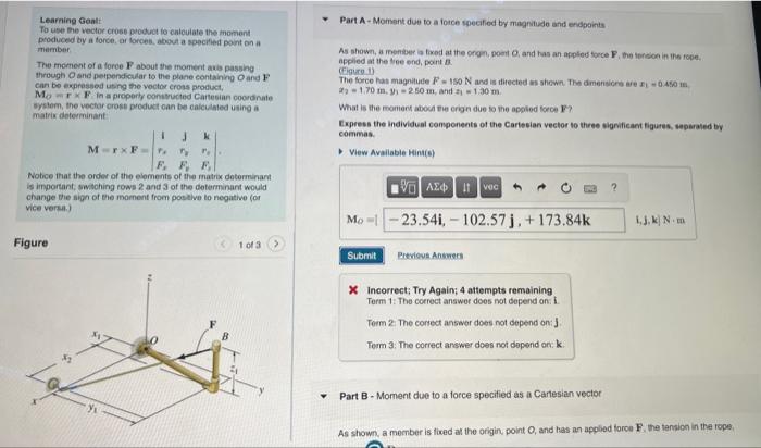 X Incorrect Try Again 4 Attempts Remaining Term 1 Chegg