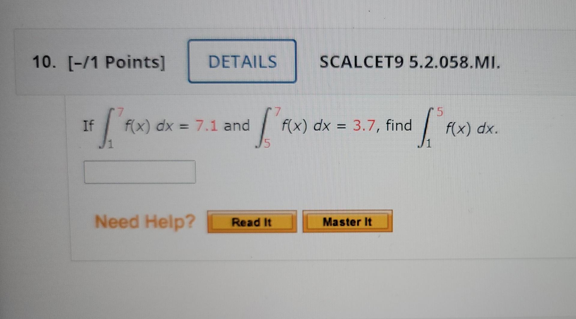 Solved 2 1 Points DETAILS SCALCET9 5 XP 2 002 MI MY Chegg