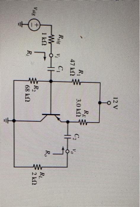 Solved In The Pnp Emitter Follower Of Fig P Let Chegg