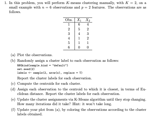 Solved Use R Studio To Solve Provide Codes And Explanations Chegg