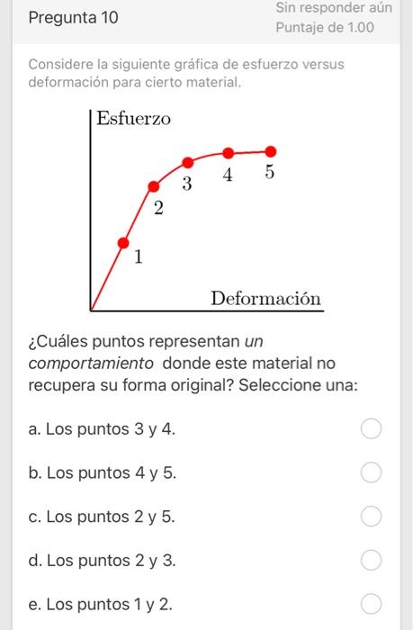 Solved Pregunta Sin Responder A N Puntaje De Chegg