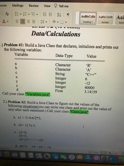 Solved Format Tools Table Window Help Lab Data Chegg