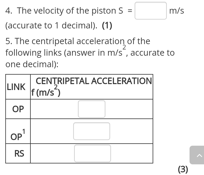 Solved A Whitworth Quick Return Mechanism Shown In Figure Chegg