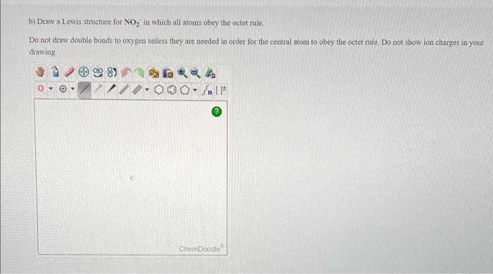 Solved Draw Lewis Structures A Draw A Lewis Structure For Chegg