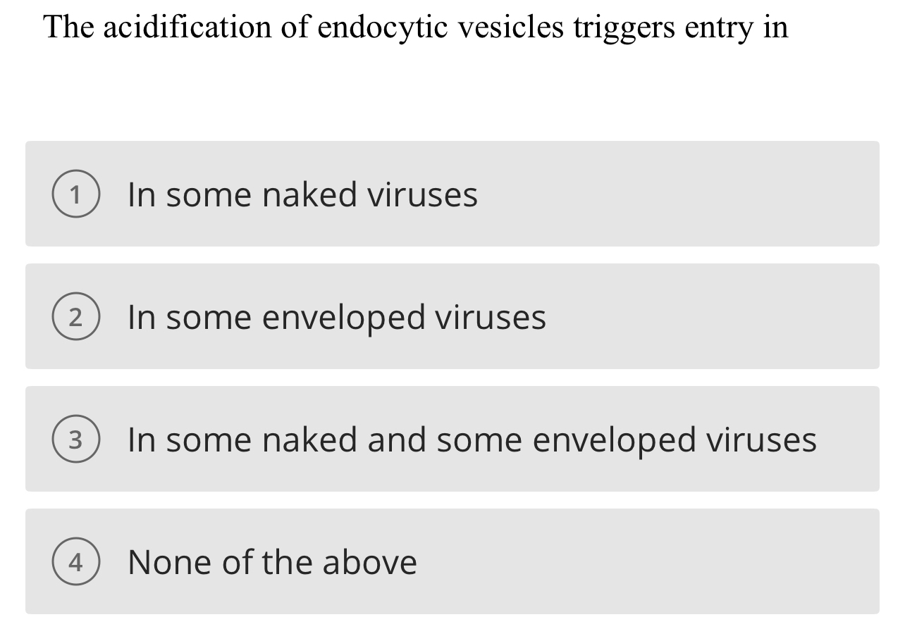 Solved The Acidification Of Endocytic Vesicles Triggers Chegg