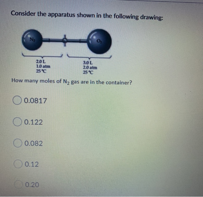 Solved Consider The Apparatus Shown In The Following Chegg