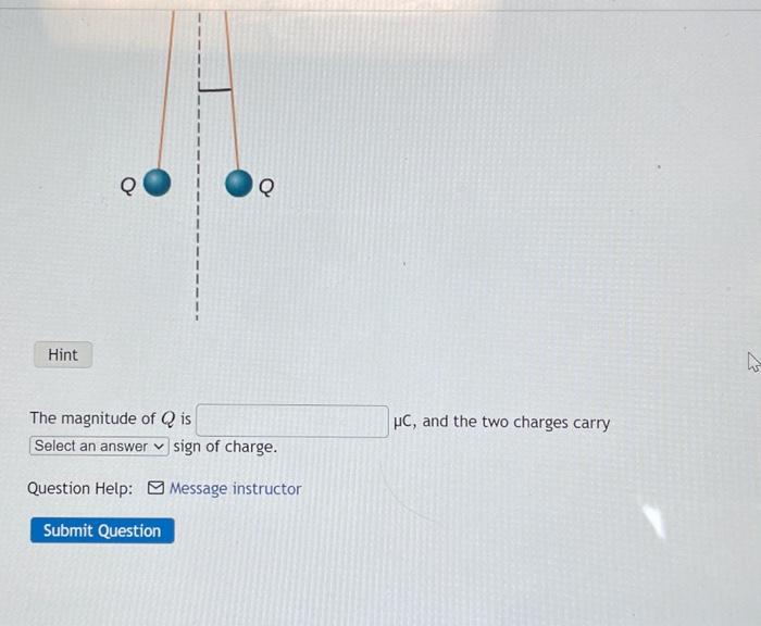 Solved Two Small Balls Each Of Mass G Are Attached To Chegg