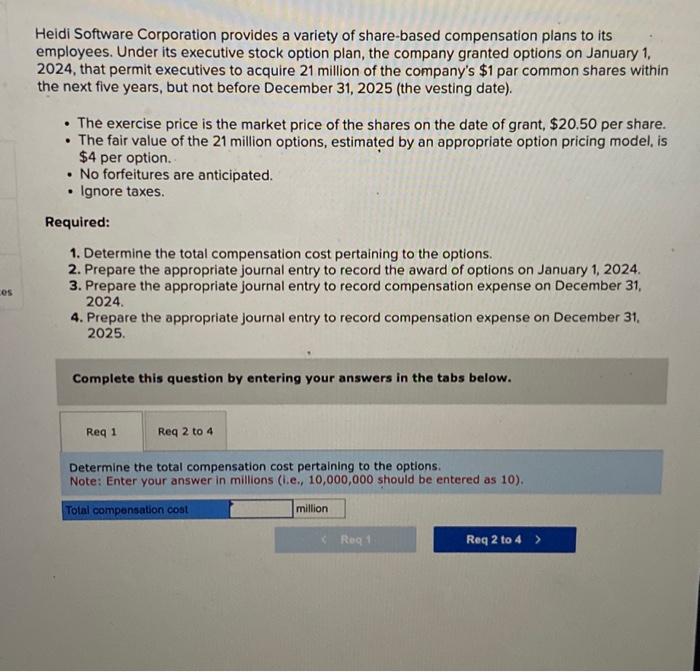 Solved Heidi Software Corporation Provides A Variety Of Chegg