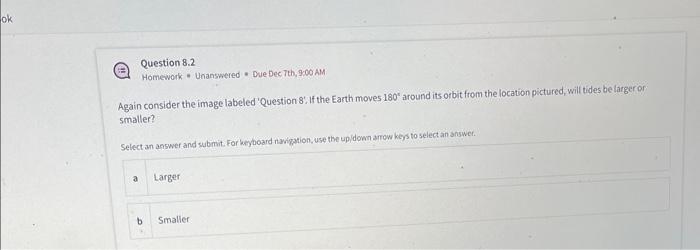 Solved Question 8Question 8 1 Homework Unanswered Due Chegg