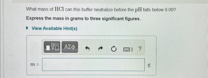 Solved A Ml Buffer Solution Is M In Nh And Chegg