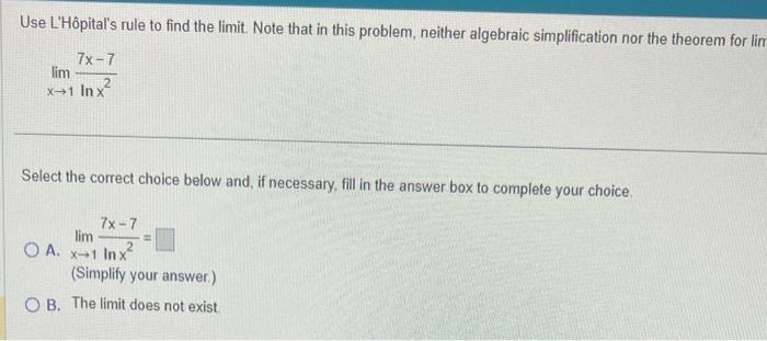 Limit Calculator Without L Hopital S Rule